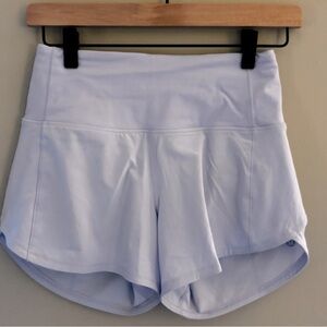 Lululemon Athletica Light Blue Women's Shorts